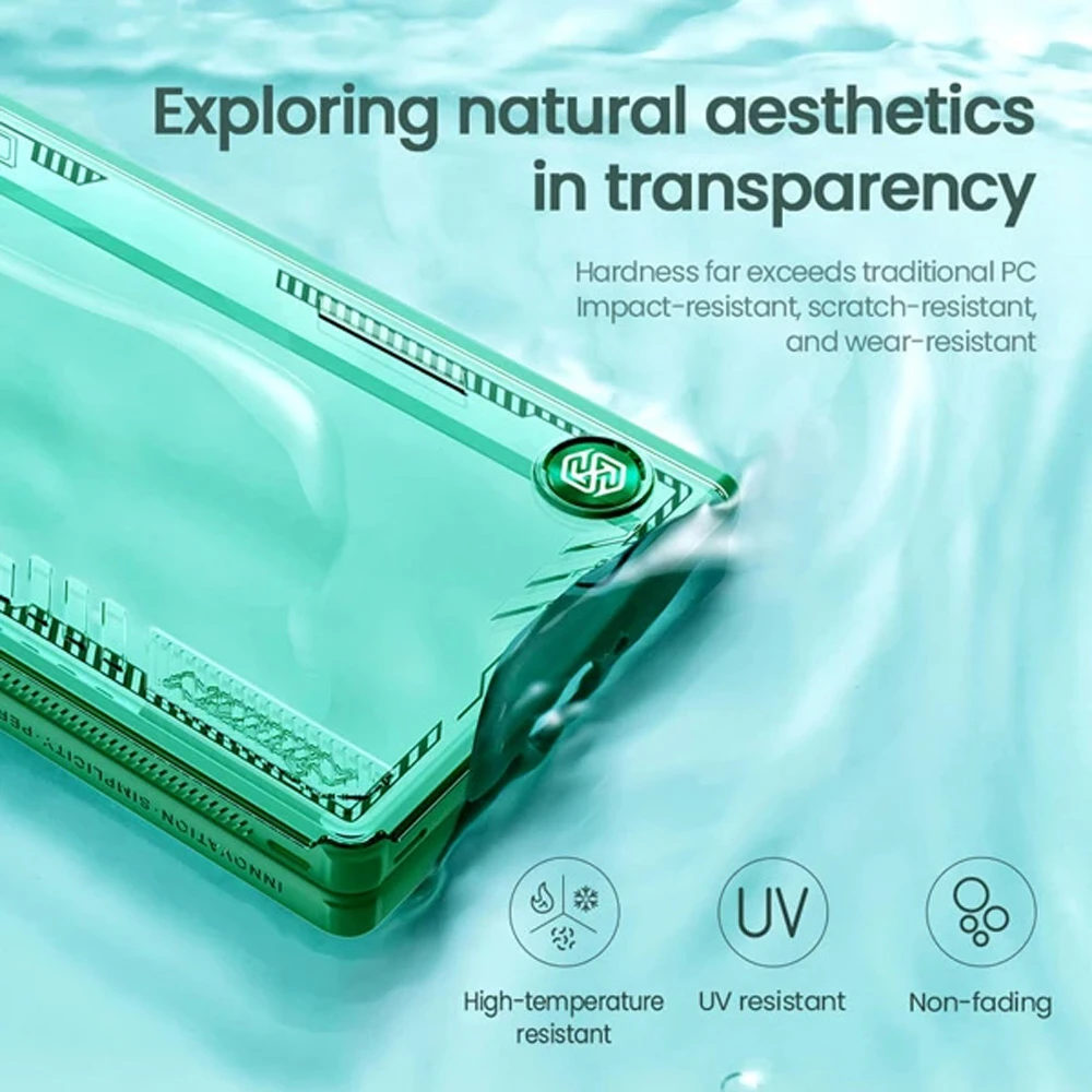 خرید قاب کریستالی استند دار Samsung Galaxy Z Fold 7 مارک نیلکین مدل Iceblade Fold