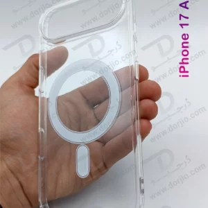 خرید قاب کریستالی شفاف مگنتی iPhone 17 Air