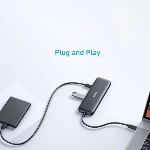 خرید هاب 5 کاره 100 وات 4K مارک Anker مدل A8355 ورودی Type-C