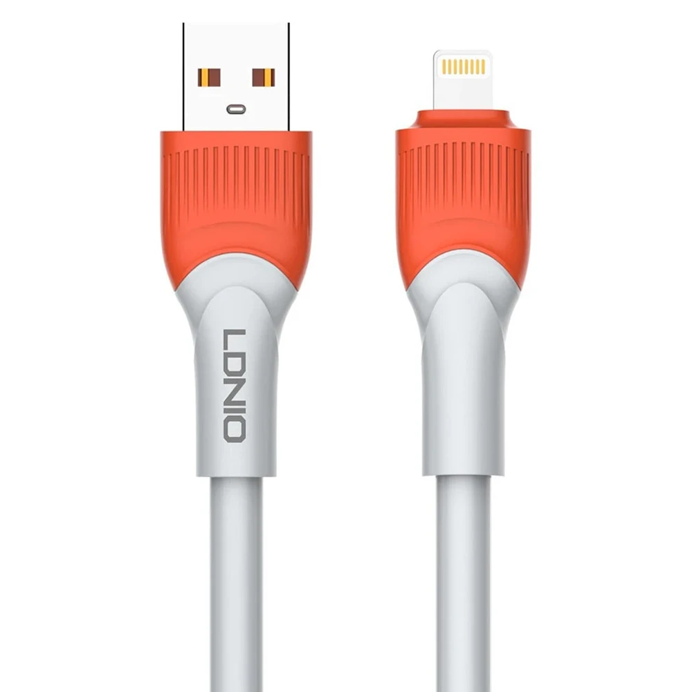 خرید کابل شارژ 30 وات 1 متر USB به Lightning مارک LDNIO مدل LS601