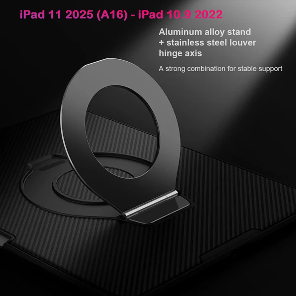 خرید گارد رینگی مگنتی نیلکین تبلت iPad 11 2025 ( A16 ) مدل Camshield Pad