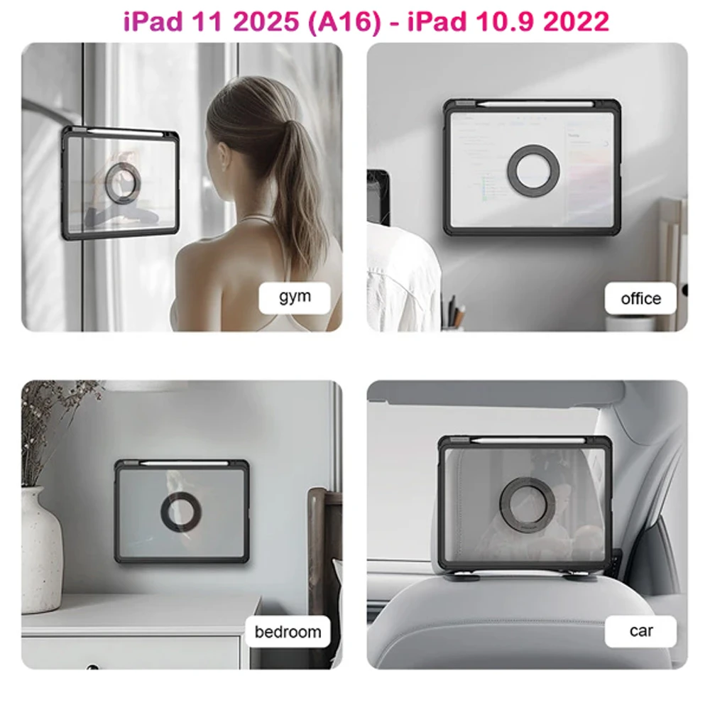 خرید گارد رینگی مگنتی نیلکین تبلت iPad 11 2025 ( A16 ) مدل Camshield Pad