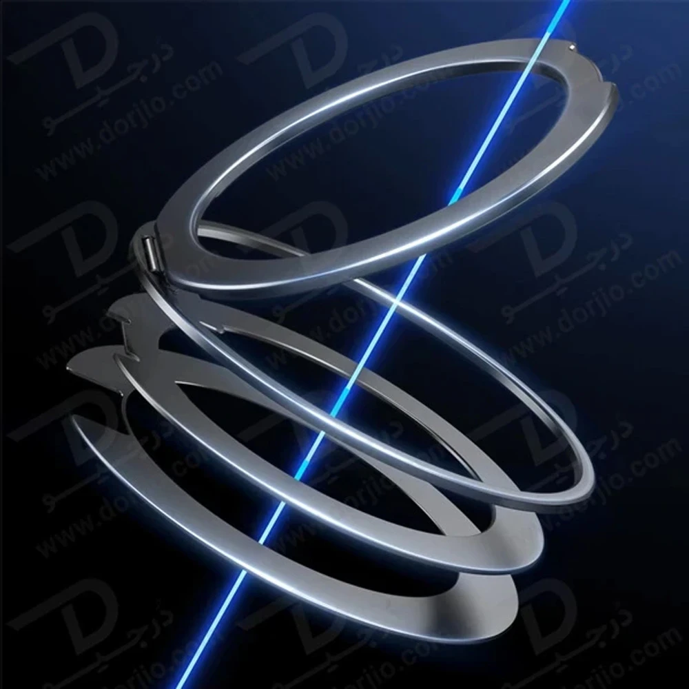 خرید گارد شفاف رینگ استند 360 درجه مگ سیف Samsung Galaxy S25 FE مارک XUNDD سری Beatle Rotatable