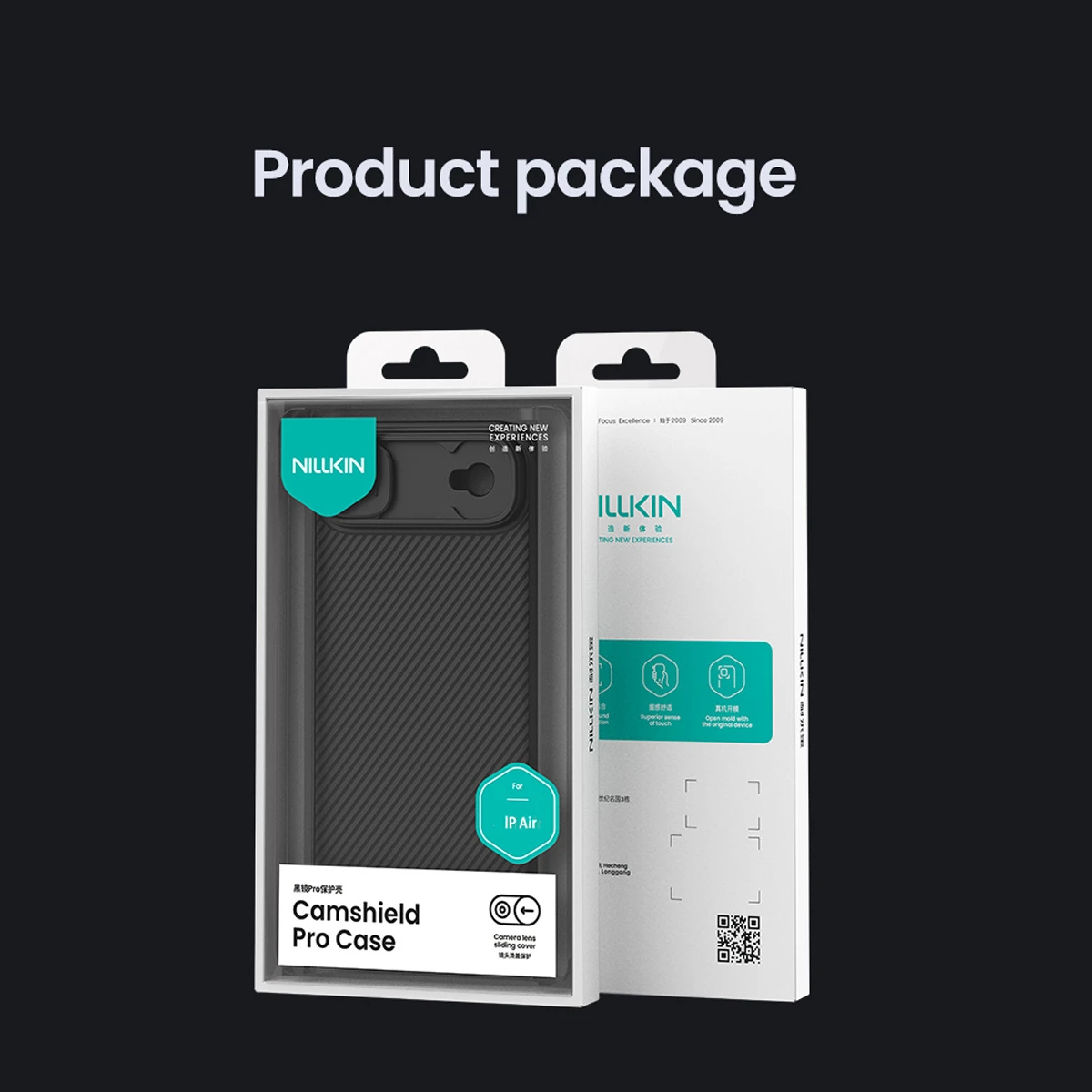 خرید گارد ضد ضربه iPhone 17 Air مارک نیلکین مدل Camshield Pro