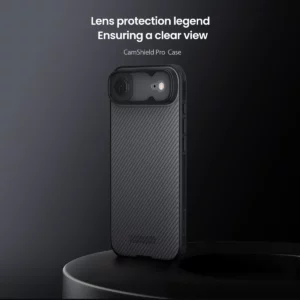 خرید گارد ضد ضربه دودی iPhone 17 Air مارک نیلکین مدل Camshield Pro Clear