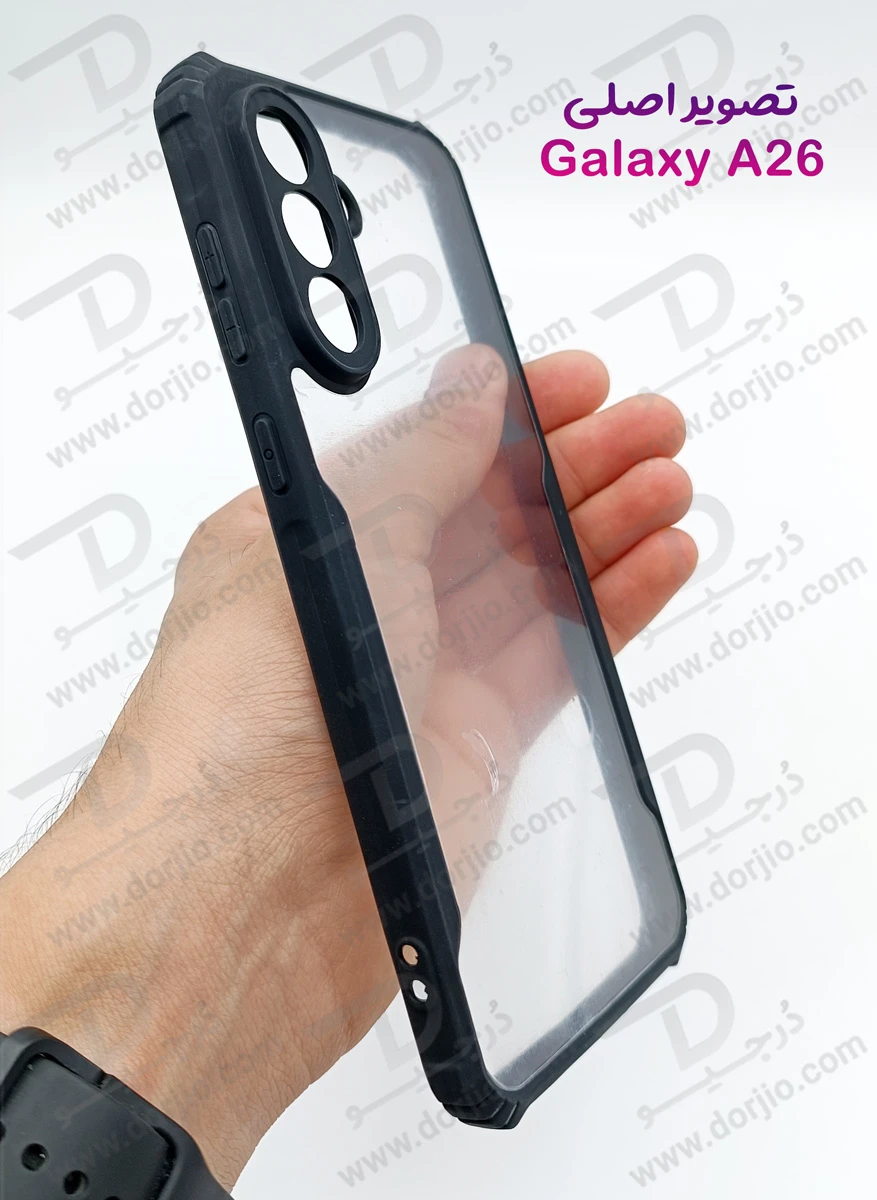 خرید گارد ضد ضربه شفاف Samsung Galaxy A26 طرح iPaky