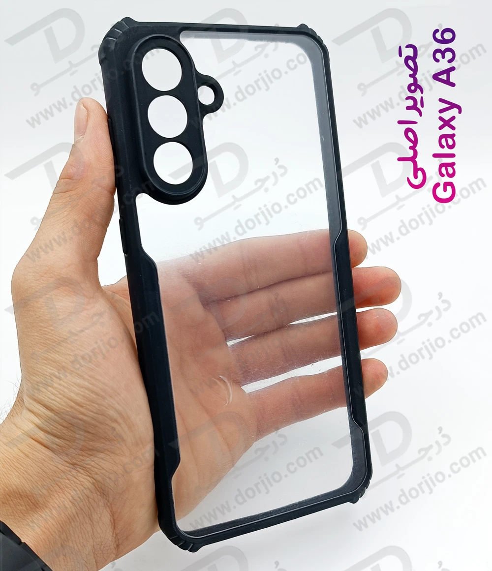 خرید گارد ضد ضربه شفاف Samsung Galaxy A36 طرح iPaky