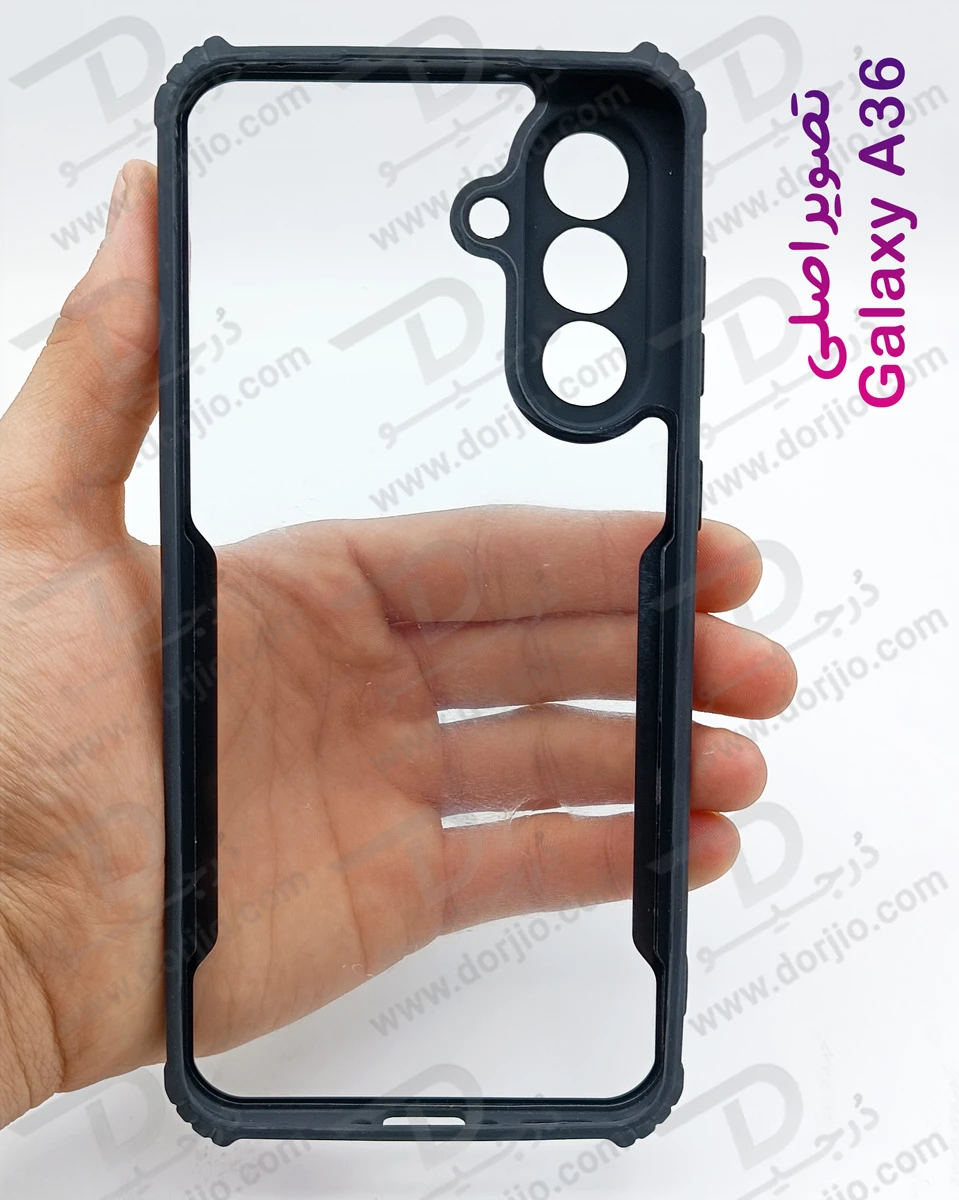 خرید گارد ضد ضربه شفاف Samsung Galaxy A36 طرح iPaky