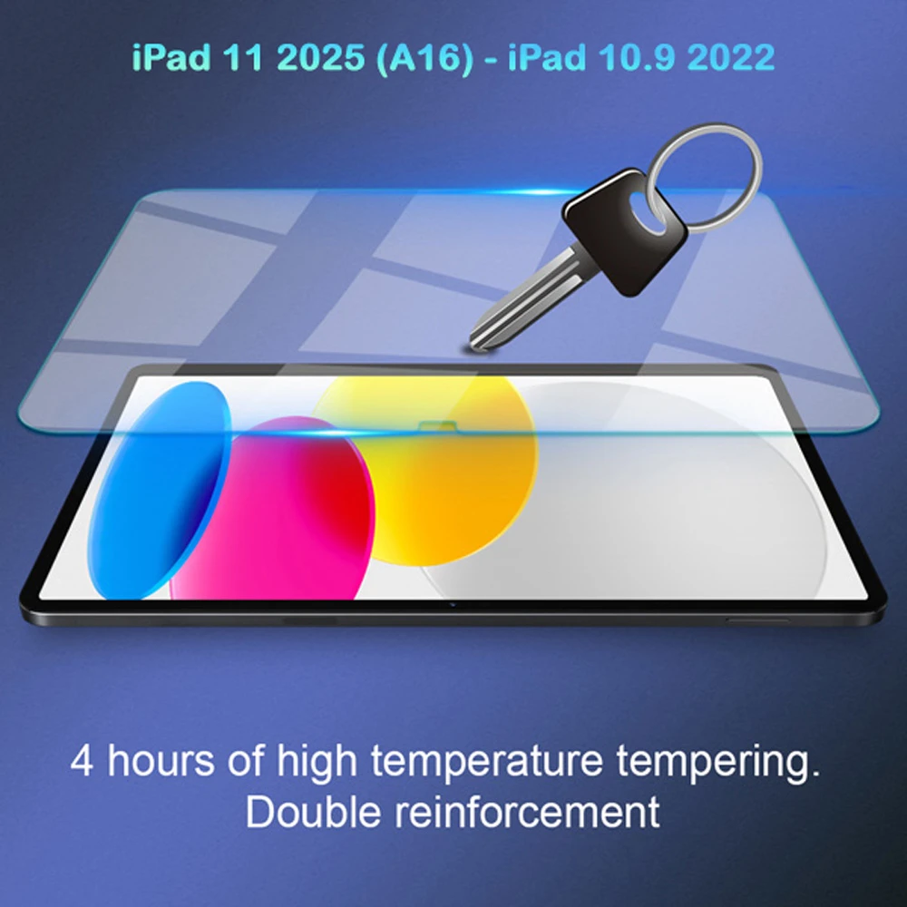 خرید گلس شیشه ای نیلکین iPad 11 2025 ( A16 ) مارک نیلکین مدل H+ Anti-explosion خرید گلس شیشه ای نیلکین iPad 11 2025 ( A16 ) مارک نیلکین مدل H+ Anti-explosion