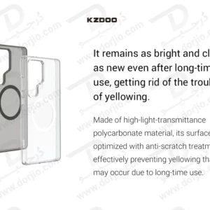 قاب IceGuard تمام کریستال مگنتی Samsung Galaxy S25 Ultra مارک KZDOO