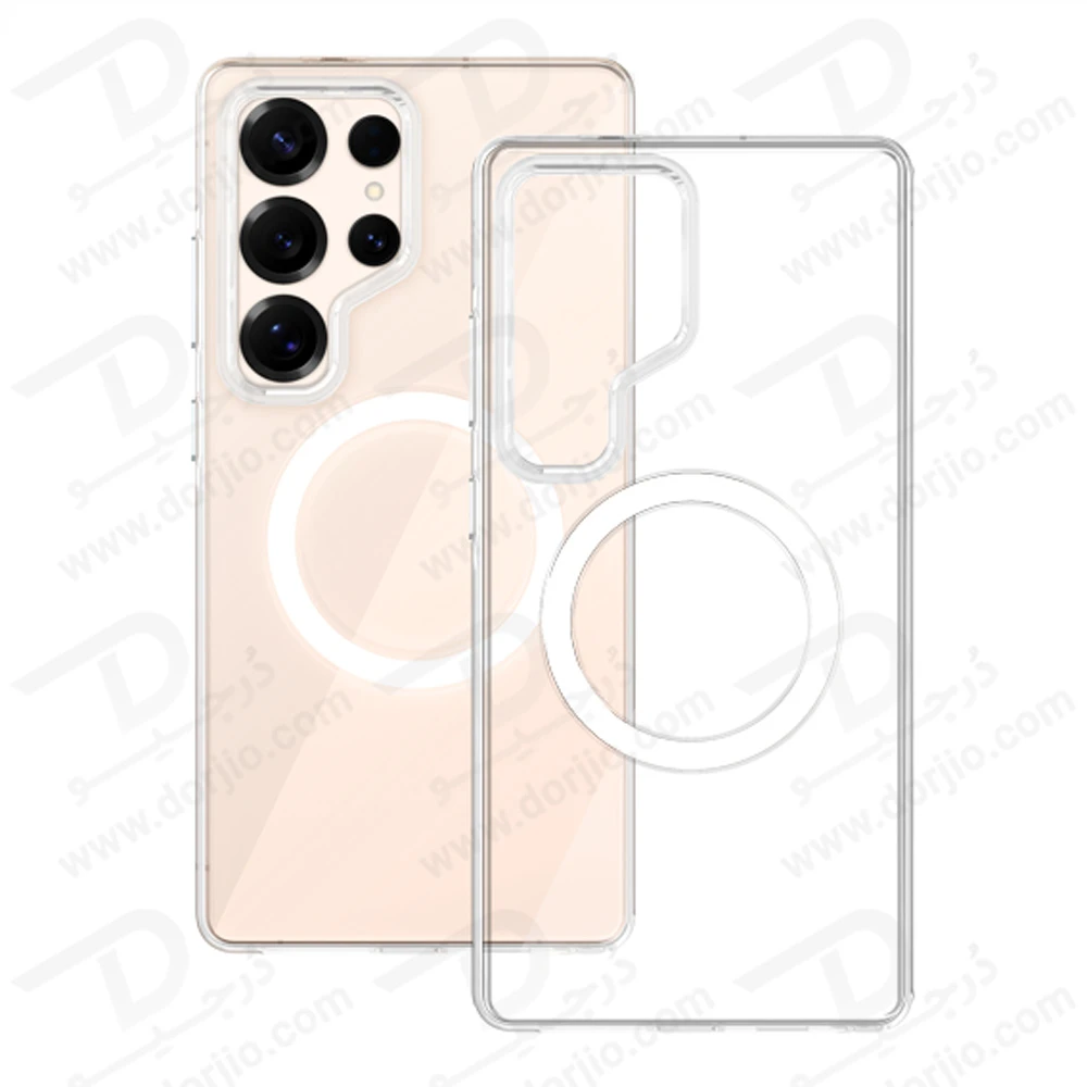 قاب IceGuard تمام کریستال مگنتی Samsung Galaxy S25 Ultra مارک KZDOO