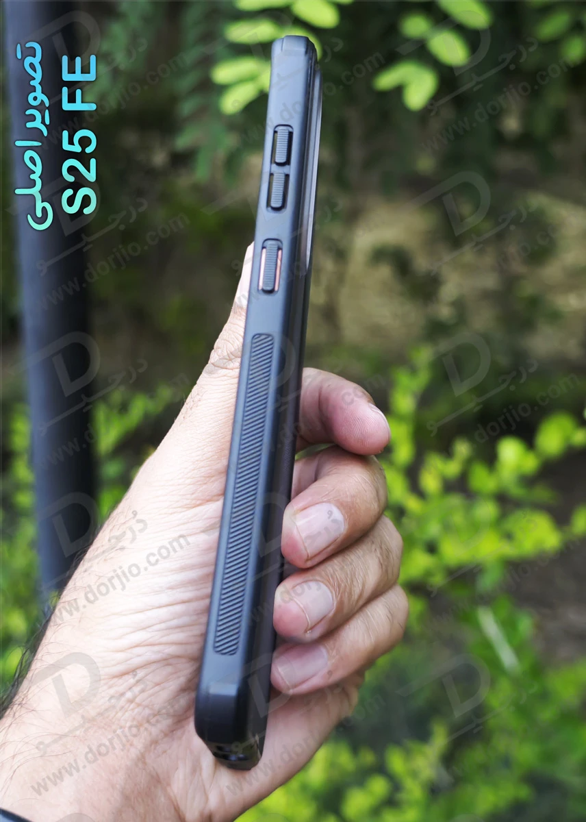 قاب دودی ضدضربه Samsung Galaxy S25 FE مارک نیلکین مدل Super Frosted Shield Pro Clear
