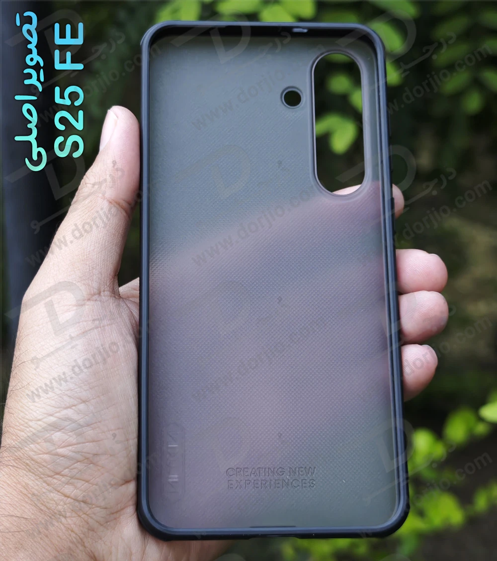 قاب دودی ضدضربه Samsung Galaxy S25 FE مارک نیلکین مدل Super Frosted Shield Pro Clear