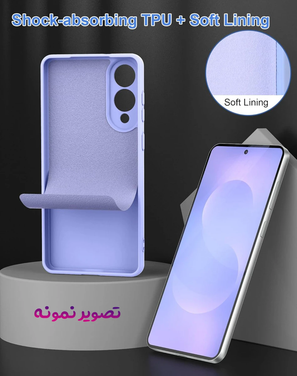 قاب سیلیکونی اصلی Samsung Galaxy S25 Edge قاب سیلیکونی اصلی Samsung Galaxy S25 Edge