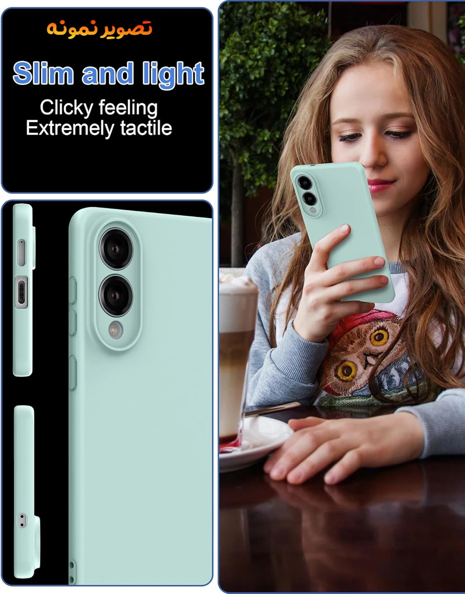 قاب سیلیکونی اصلی Samsung Galaxy S25 Edge قاب سیلیکونی اصلی Samsung Galaxy S25 Edge