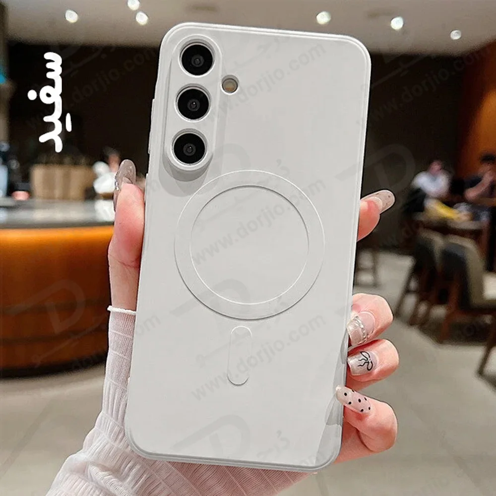 قاب سیلیکونی اصلی مگنتی Samsung Galaxy S24 FE