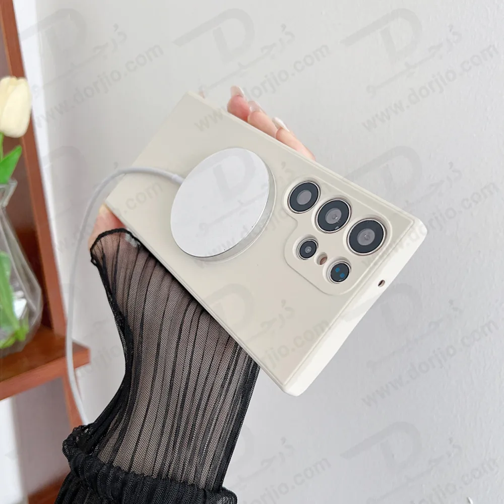 قاب سیلیکونی اصلی مگنتی Samsung Galaxy S25 Ultra قاب سیلیکونی اصلی مگنتی Samsung Galaxy S25 Ultra