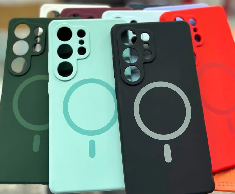 قاب سیلیکونی اصلی مگنتی Samsung Galaxy S25 Ultra قاب سیلیکونی اصلی مگنتی Samsung Galaxy S25 Ultra