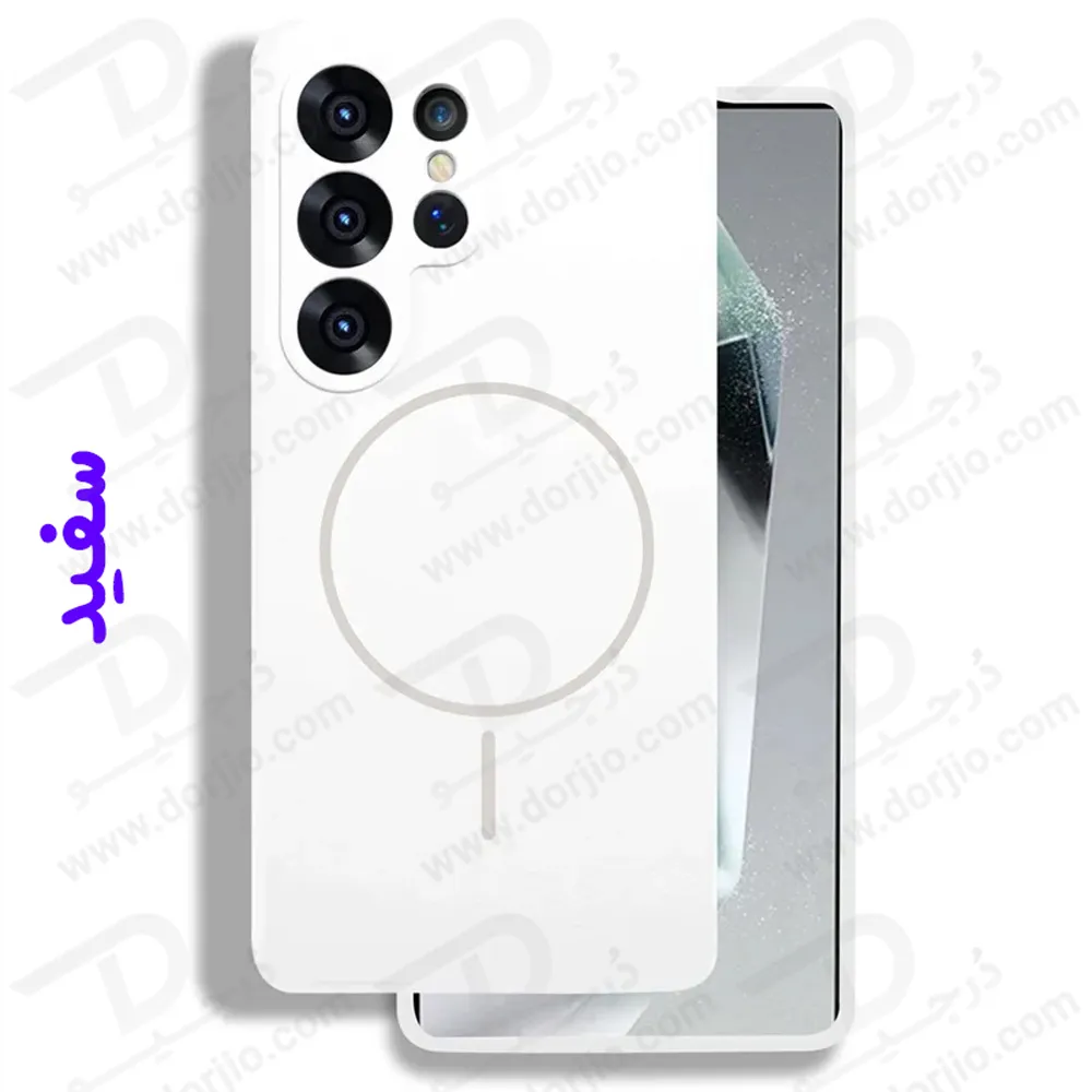 قاب سیلیکونی اصلی مگنتی Samsung Galaxy S25 Ultra