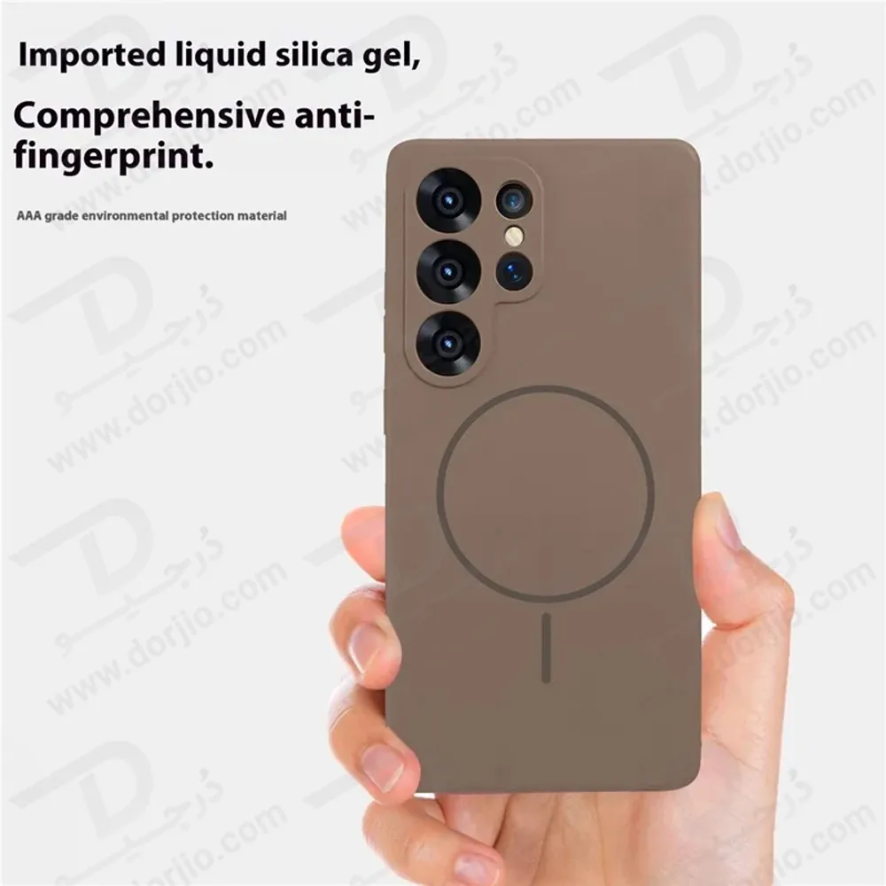 قاب سیلیکونی اصلی مگنتی Samsung Galaxy S25 Ultra قاب سیلیکونی اصلی مگنتی Samsung Galaxy S25 Ultra