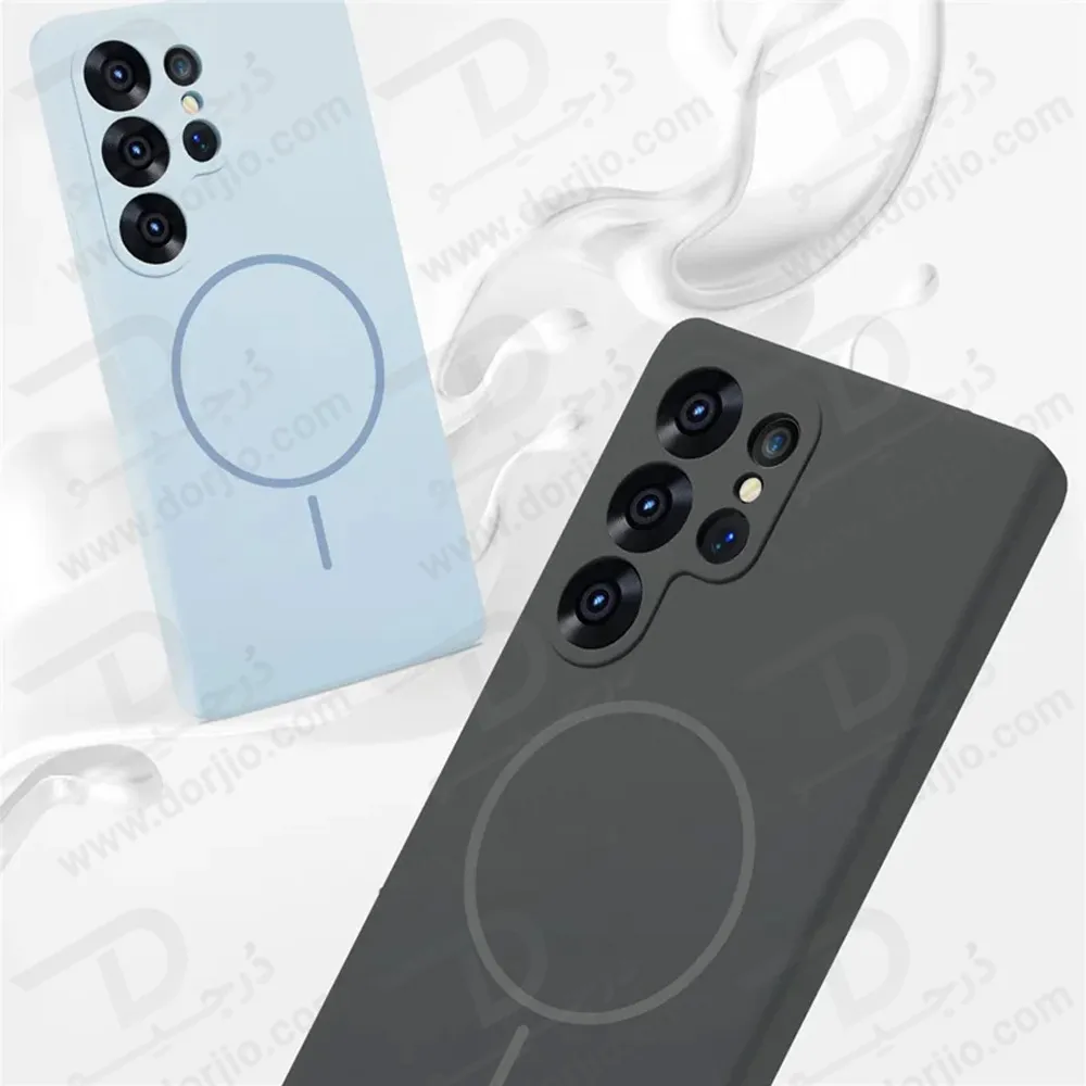 قاب سیلیکونی اصلی مگنتی Samsung Galaxy S25 Ultra قاب سیلیکونی اصلی مگنتی Samsung Galaxy S25 Ultra