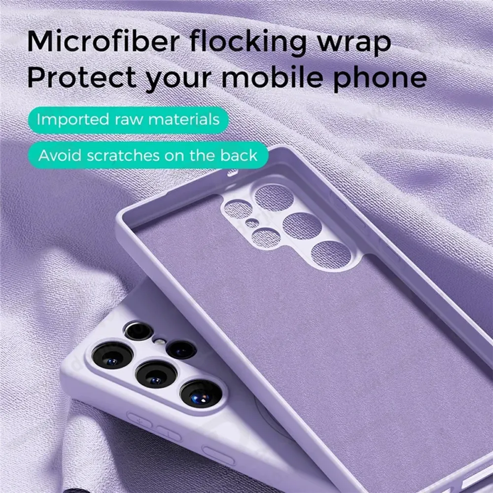 قاب سیلیکونی اصلی مگنتی Samsung Galaxy S25 Ultra قاب سیلیکونی اصلی مگنتی Samsung Galaxy S25 Ultra