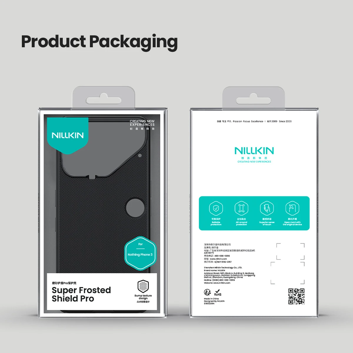 قاب ضدضربه Nothing Phone 3 مارک نیلکین مدل Super Frosted Shield Pro