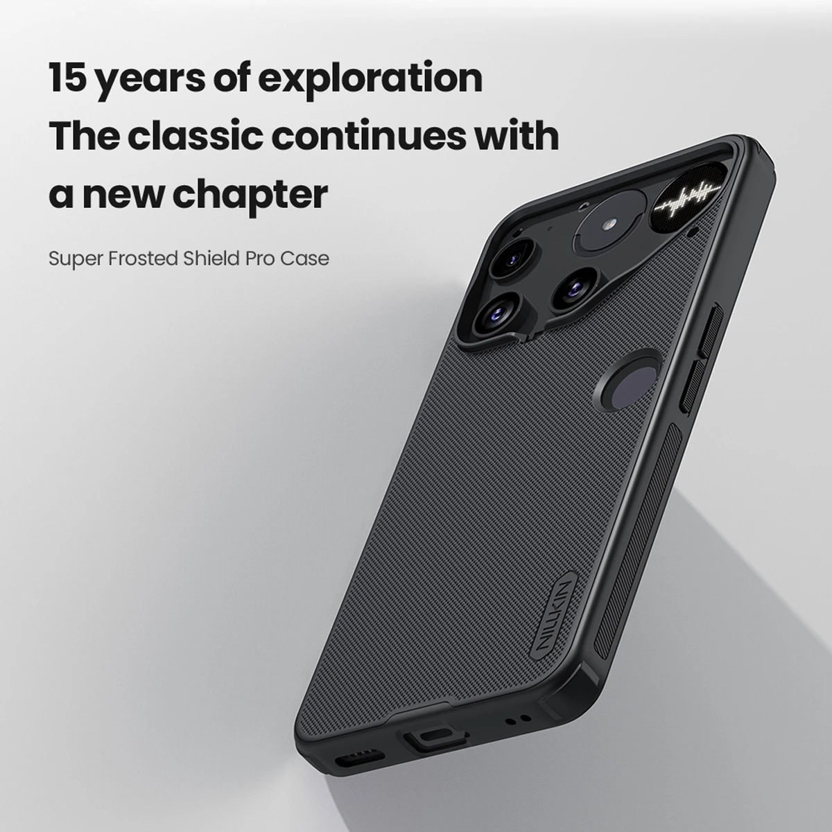 قاب ضدضربه Nothing Phone 3 مارک نیلکین مدل Super Frosted Shield Pro