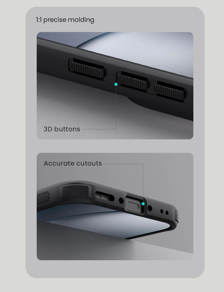 قاب ضدضربه Oppo Find X9 Pro مارک نیلکین مدل Super Frosted Shield Pro