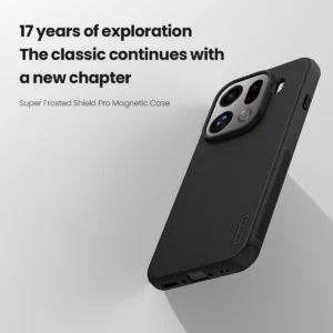 قاب ضدضربه Oppo Find X9 Pro مارک نیلکین مدل Super Frosted Shield Pro