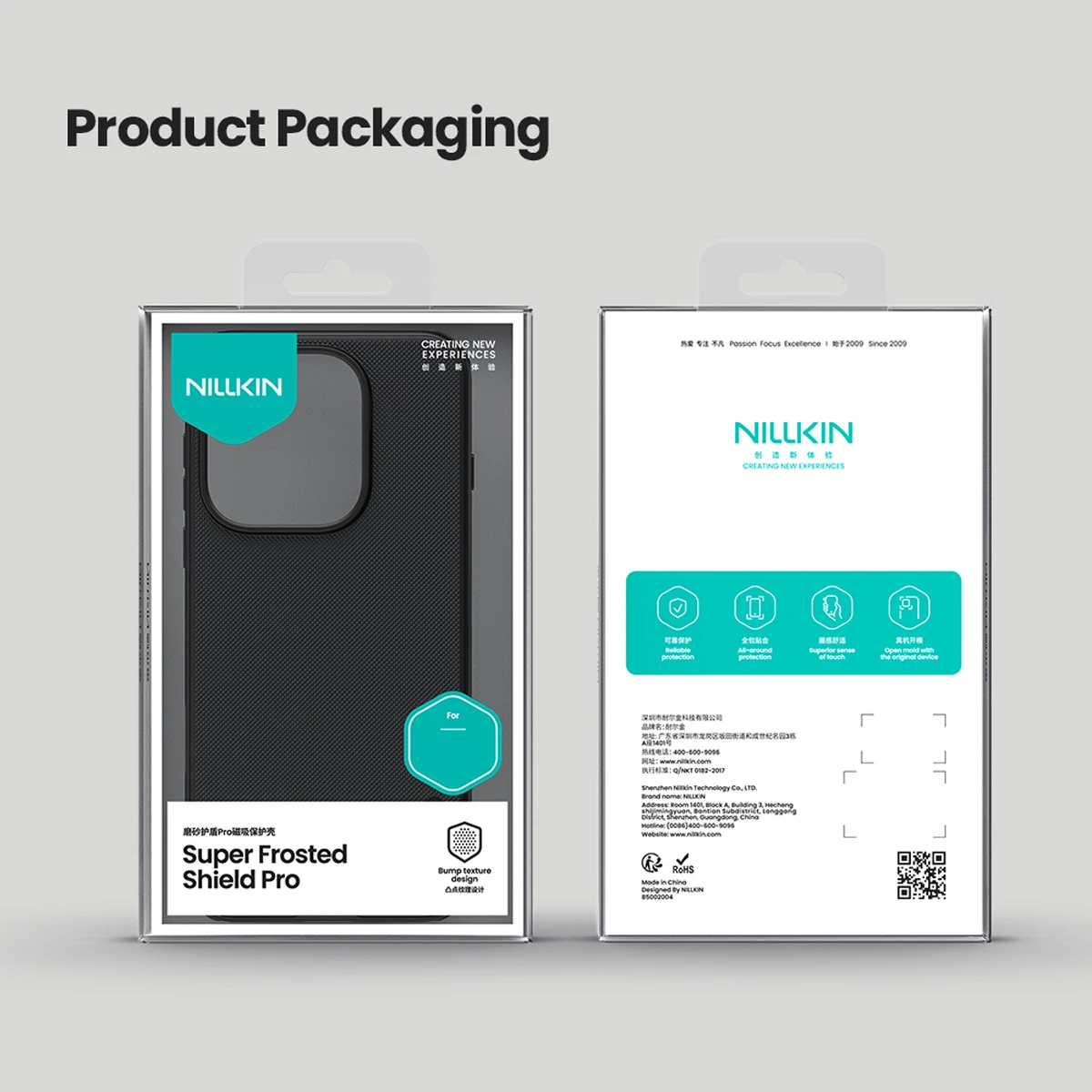 قاب ضدضربه Oppo Find X9 مارک نیلکین مدل Super Frosted Shield Pro