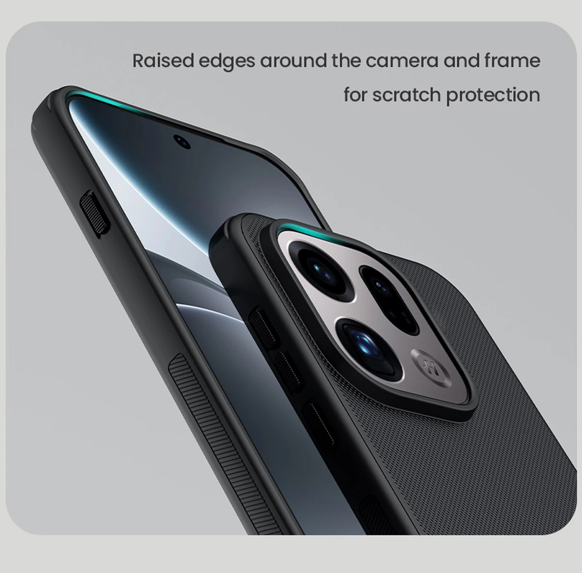 قاب ضدضربه Oppo Find X9 مارک نیلکین مدل Super Frosted Shield Pro