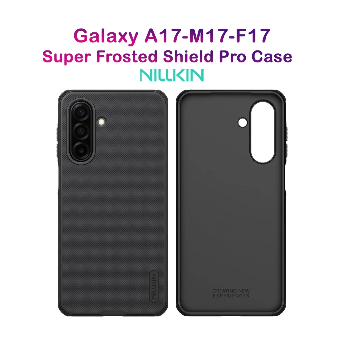 قاب ضدضربه Samsung Galaxy M17-F17 مارک نیلکین مدل Super Frosted Shield Pro