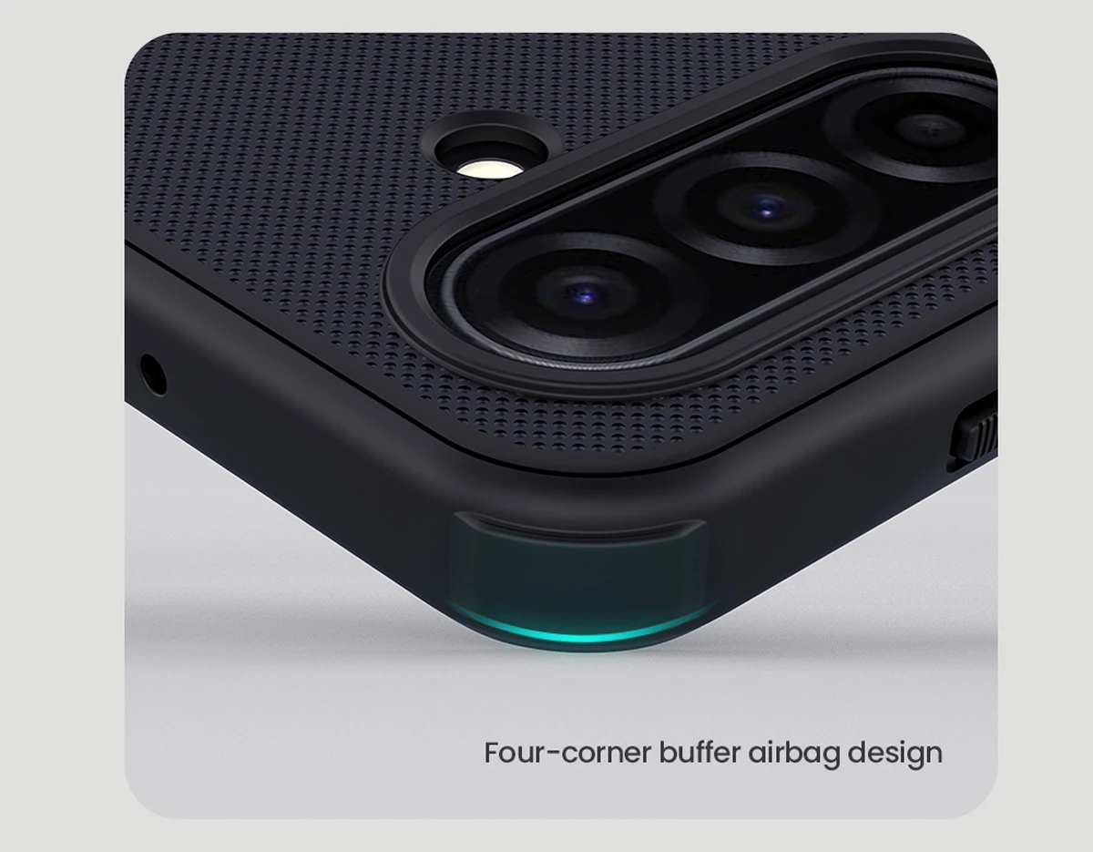 قاب ضدضربه Samsung Galaxy M17-F17 مارک نیلکین مدل Super Frosted Shield Pro