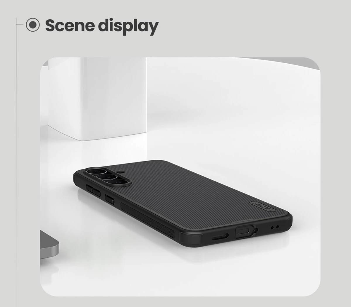 قاب ضدضربه Samsung Galaxy S25 FE مارک نیلکین مدل Super Frosted Shield Pro