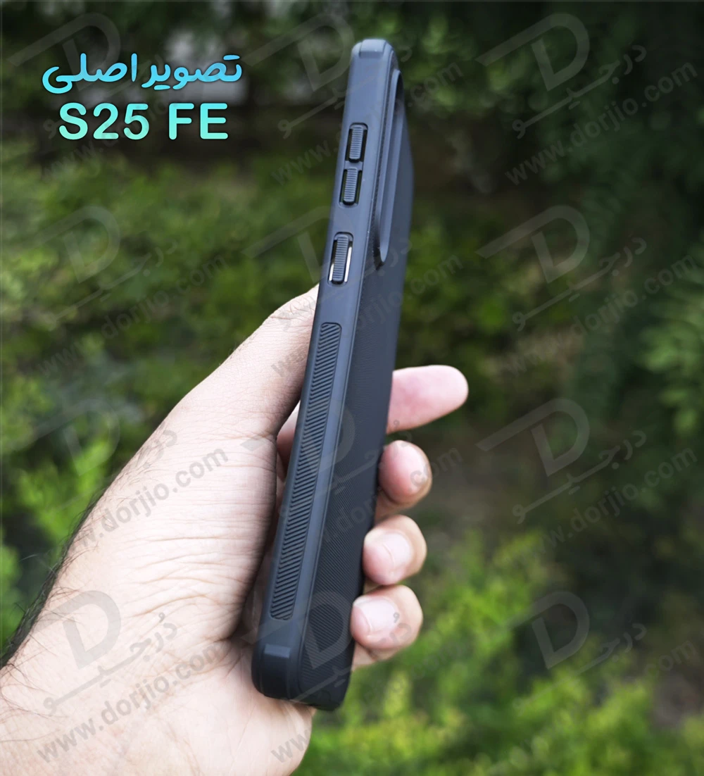 قاب ضدضربه Samsung Galaxy S25 FE مارک نیلکین مدل Super Frosted Shield Pro