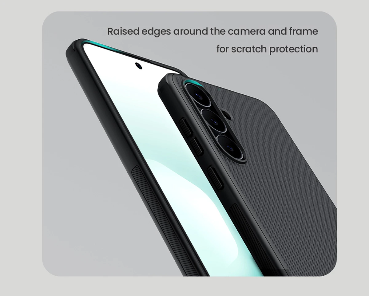 قاب ضدضربه Samsung Galaxy S25 FE مارک نیلکین مدل Super Frosted Shield Pro