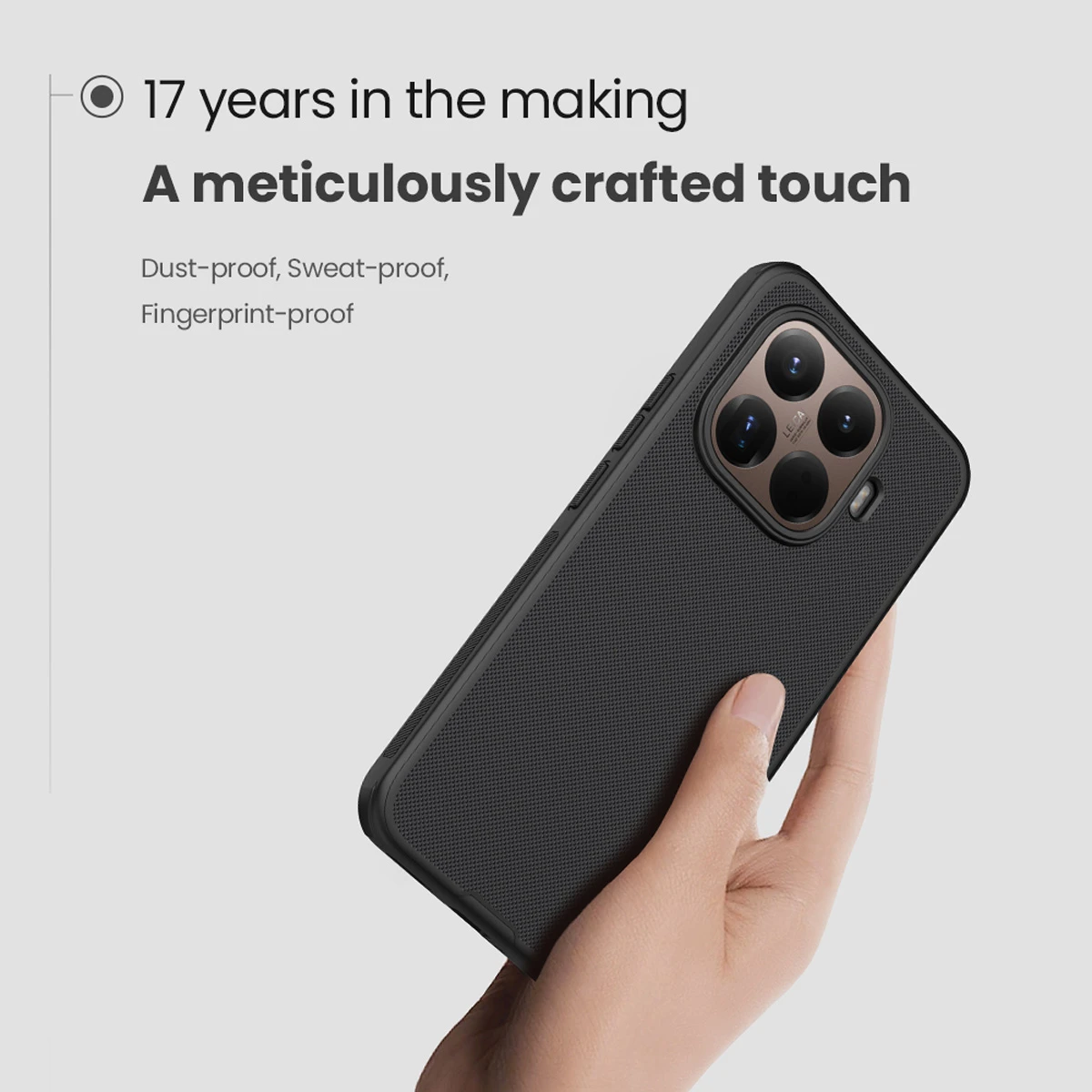 قاب ضدضربه Xiaomi 15T Pro مارک نیلکین مدل Super Frosted Shield Pro