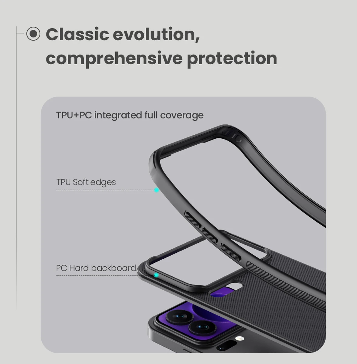 قاب ضدضربه Xiaomi 17 Pro مارک نیلکین مدل Super Frosted Shield Pro قاب ضدضربه Xiaomi 17 Pro مارک نیلکین مدل Super Frosted Shield Pro