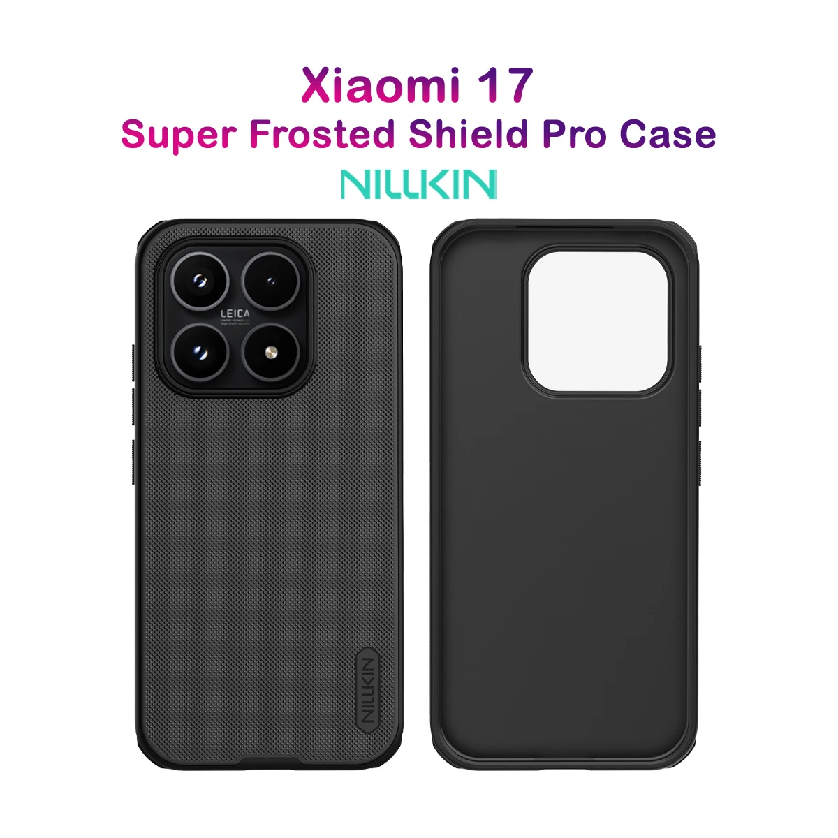 قاب ضدضربه Xiaomi 17 مارک نیلکین مدل Super Frosted Shield Pro
