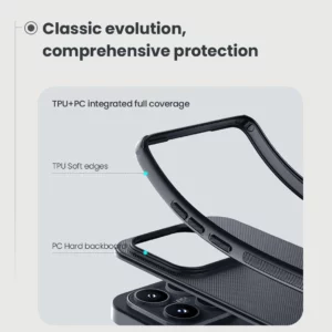 قاب ضدضربه Xiaomi 17 مارک نیلکین مدل Super Frosted Shield Pro