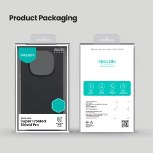 قاب ضدضربه Xiaomi Redmi Note 15 Pro 5G مارک نیلکین مدل Super Frosted Shield Pro