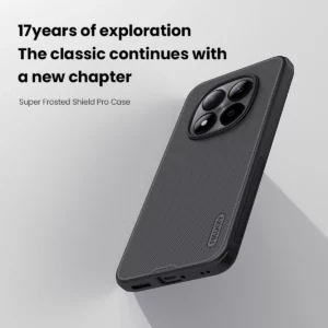 قاب ضدضربه Xiaomi Redmi Note 15 Pro Plus مارک نیلکین مدل Super Frosted Shield Pro