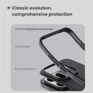 قاب ضدضربه مگنتی Oppo Find X9 مارک نیلکین مدل Super Frosted Shield Pro Magnetic