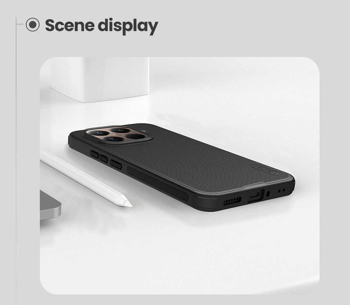 قاب ضدضربه مگنتی Xiaomi 15T Pro مارک نیلکین مدل Super Frosted Shield Pro Magnetic