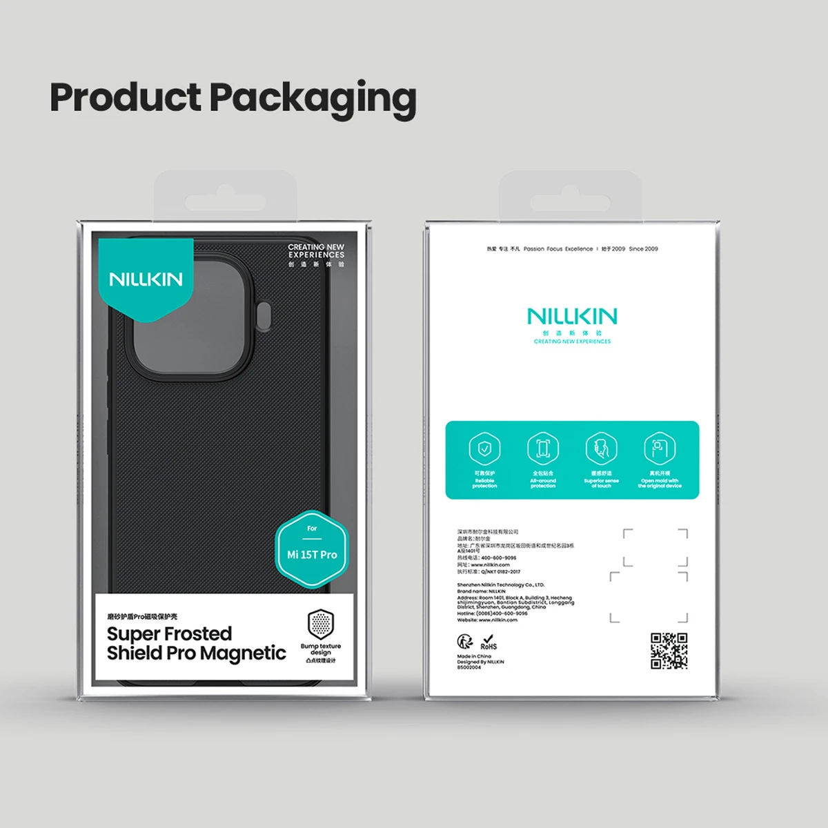 قاب ضدضربه مگنتی Xiaomi 15T Pro مارک نیلکین مدل Super Frosted Shield Pro Magnetic قاب ضدضربه مگنتی Xiaomi 15T Pro مارک نیلکین مدل Super Frosted Shield Pro Magnetic