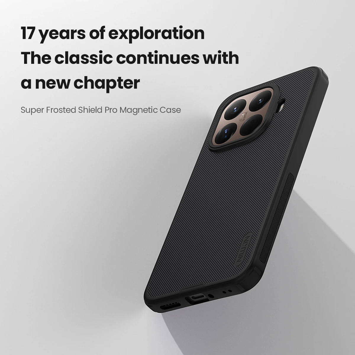 قاب ضدضربه مگنتی XIaomi 15T Pro مارک نیلکین مدل Super Frosted Shield Pro Magnetic قاب ضدضربه مگنتی XIaomi 15T Pro مارک نیلکین مدل Super Frosted Shield Pro Magnetic