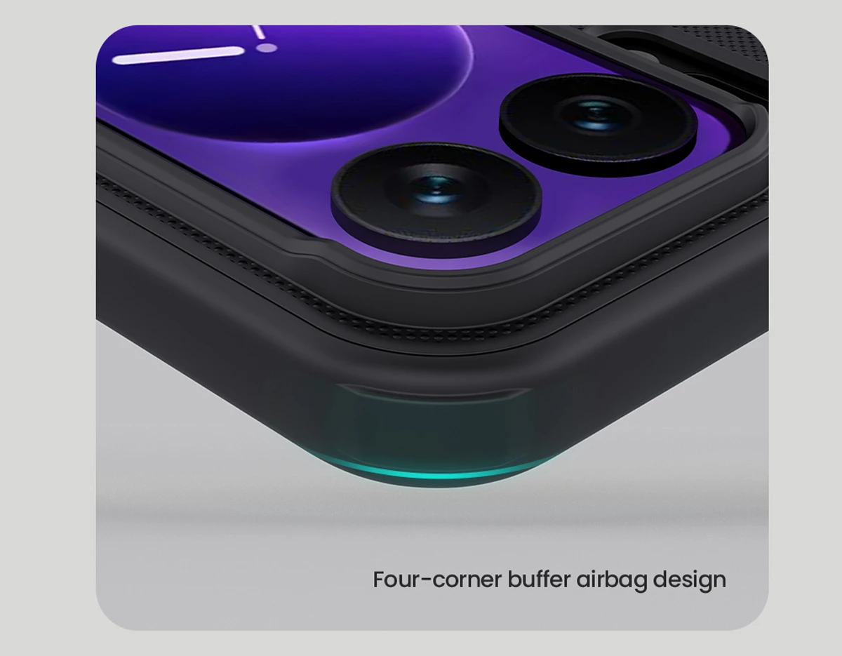 قاب ضدضربه مگنتی XIaomi 17 Pro Max مارک نیلکین مدل Super Frosted Shield Pro Magnetic