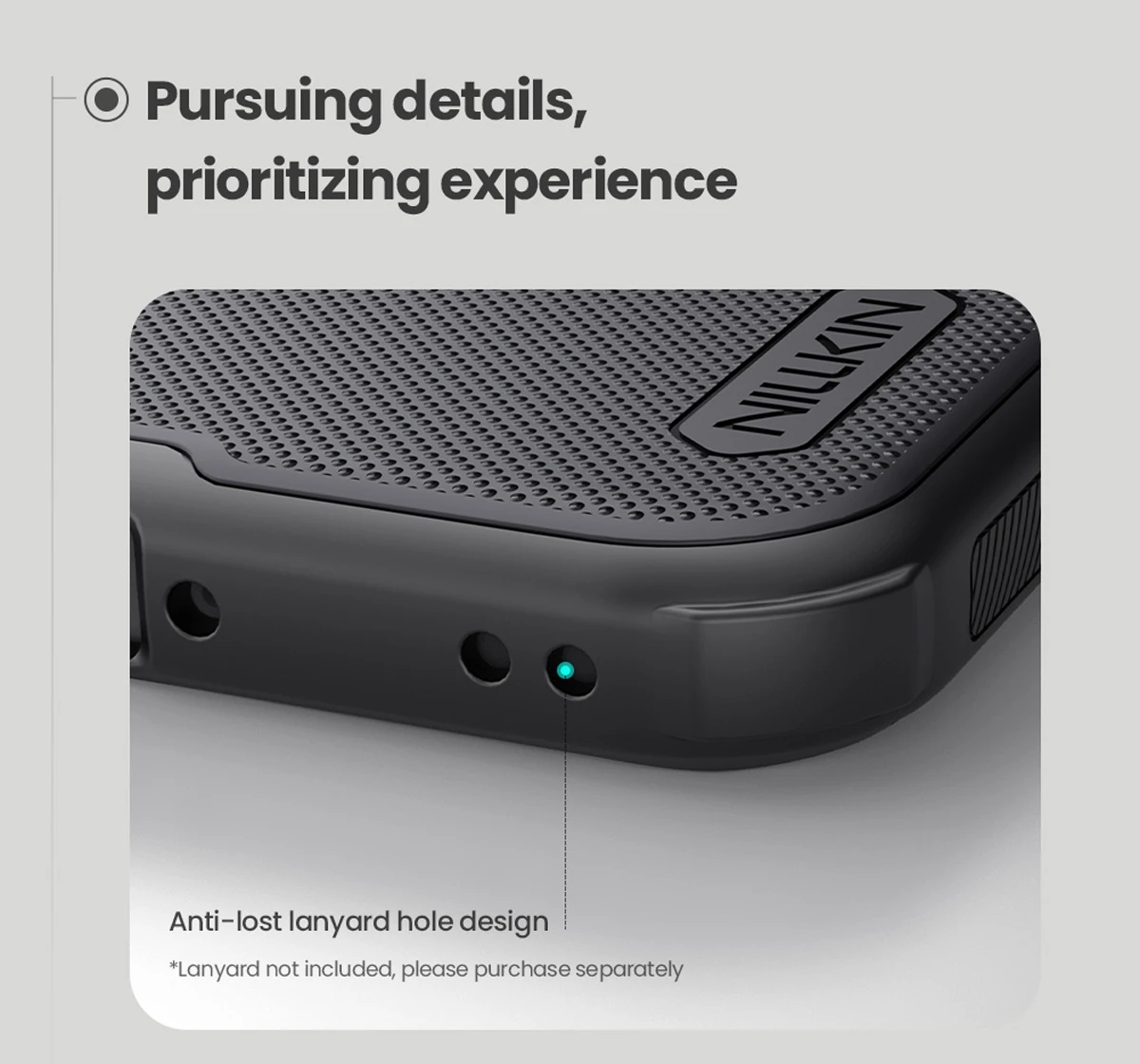 قاب ضدضربه مگنتی Xiaomi Redmi Note 15 Pro 5G مارک نیلکین مدل Super Frosted Shield Pro Magnetic