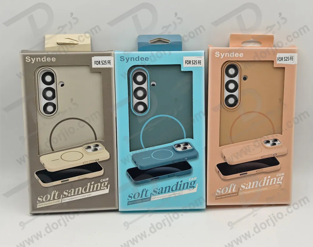 قاب محافظ مگ سیف Samsung Galaxy S25 FE سری Syndee